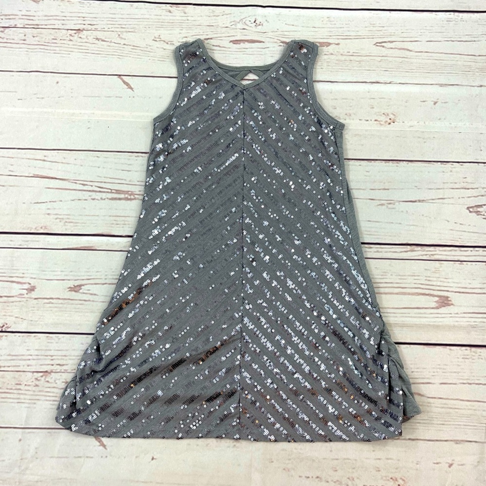 Stella Industries Gray Sequin Accent Dress - Size 8